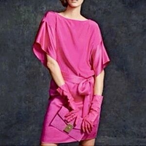 Talbots 100% Silk Kimono-Style Dress 💗 size 6 ORP $189